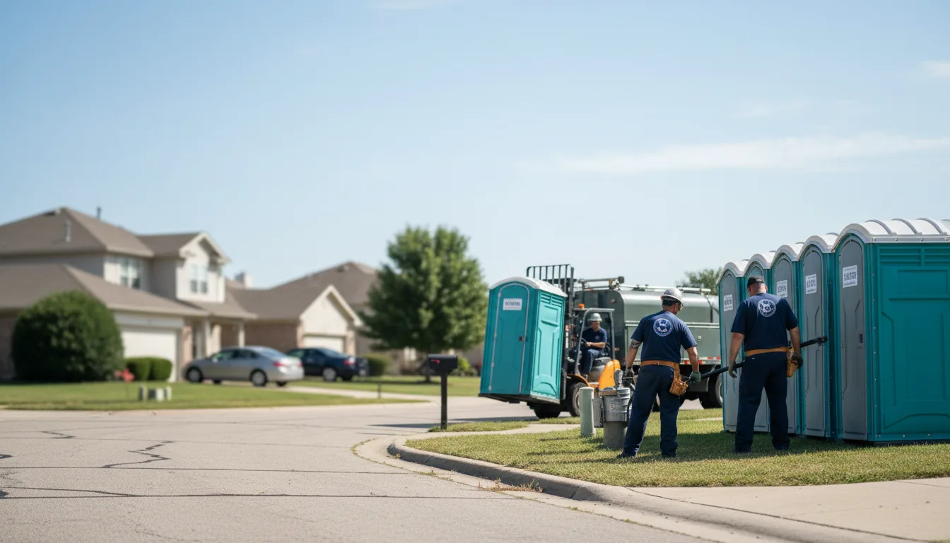 Porta Potty Rental in Panther Burn, MS near me
